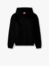 Diesel S-ummer Bigoval Biologic Cotton Sweatshirt With Frontal Oval-d Logo