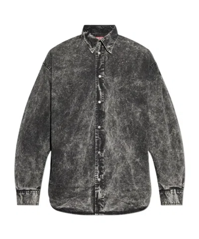 Diesel S-veken Shirt In Black