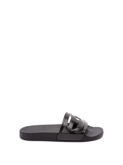Diesel `sa-clyde W` Sandals In Black