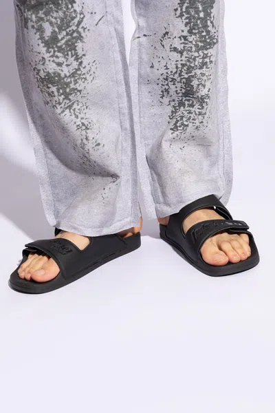 Diesel Black Sa-lax Sandals
