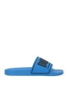 Diesel Sa-mayemi Cc Man Sandals Bright Blue Size 7.5 Polyurethane In Blue