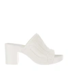 Diesel Sa-pamela H Logo-embossed Sandals In White