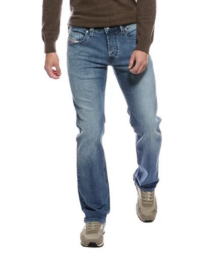 Diesel Safdo-x Medium Wash Straight Jean In Blue