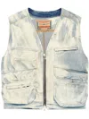 Diesel Pocketed Gilet Vest