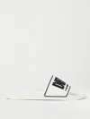 Diesel Men's Sa-mayemi Water-resistant Logo Pool Slides In White