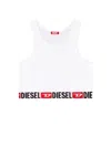 Diesel Sandra D-core Woman White In White