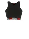 Diesel Sandra Top In Black