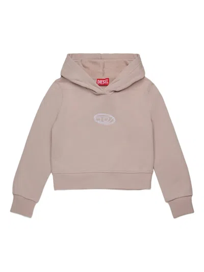Diesel Kids' Sasy Hoodie In Pink