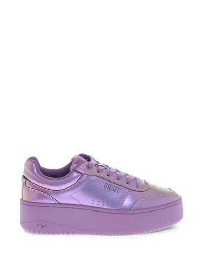 Diesel S-athene Bold Sneakers In Purple