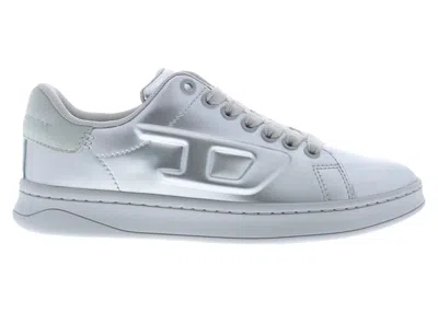 Pre-owned Diesel Sathene Low (women's) Sneakers In Silver
