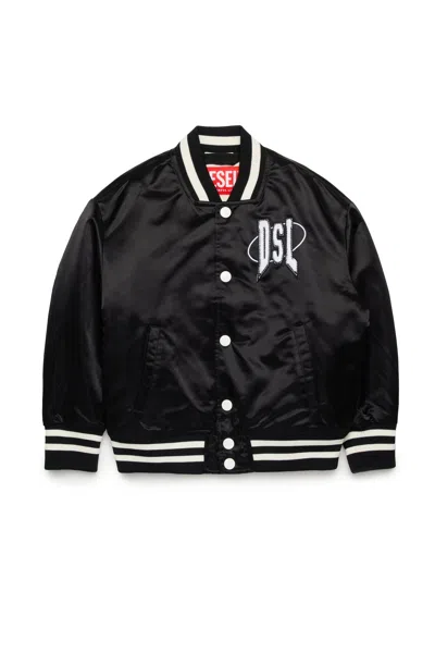 Diesel Kids' Jstart Jacket In Black