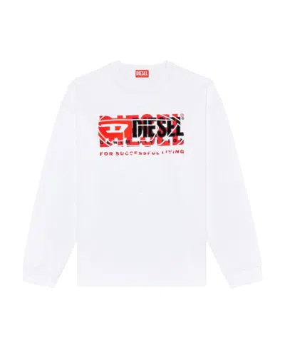 DIESEL S-BAXT-N1 COTTON SWEATSHIRT