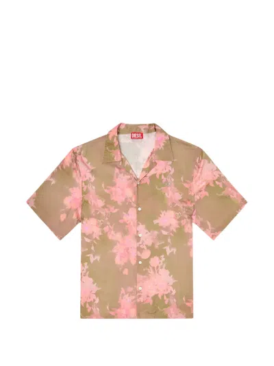 Diesel S-brad-qmce Shirt In Multi