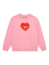 Diesel Scacuore Sweatshirt In Pink