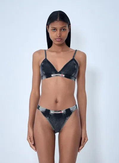 Diesel Scilla-dnm Bralette In Blue