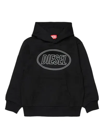 Diesel Kids' Scirclehood Over Hoodie In Multi