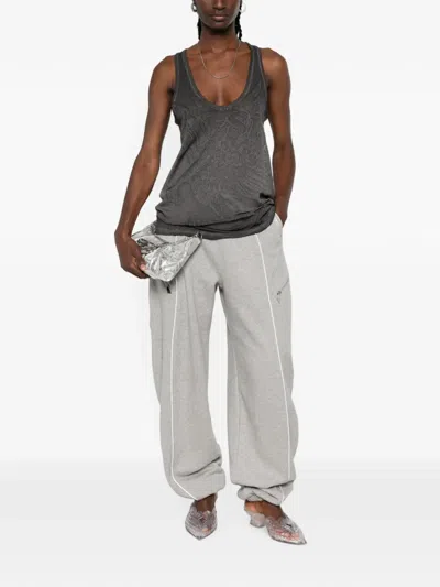 Diesel Scoop-neck Tank Top In Animal Print