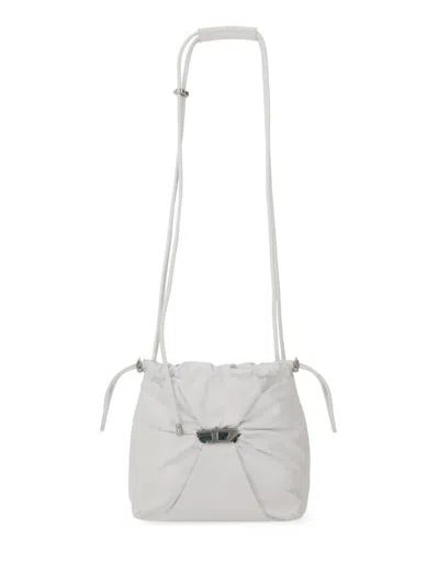 Diesel Scrunch D Bucket Bag In Black