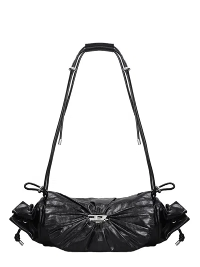 DIESEL DIESEL "SCRUNCH-D" SHOULDER BAG