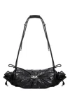 Diesel Cinch-d With Adjustable Strap And Drawstring Sides In Black