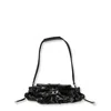 Diesel Cinch-d With Adjustable Strap And Drawstring Sides In Black