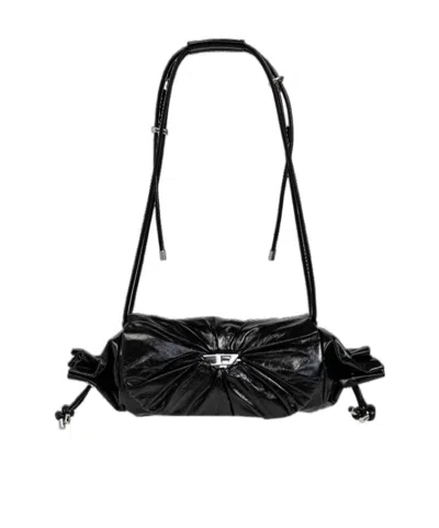 DIESEL DIESEL SCRUNCH-D SHOULDER BAG