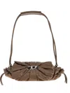 Diesel Scrunch-d Shoulder Bag In Brown