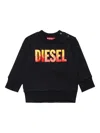 Diesel Sdirb Sweatshirt In Black