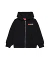 Diesel Sdropshoodz Over Sweatshirt In Black