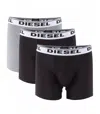 Diesel Sebastian Grey/multi Three Pack Boxers Underwear In Black
