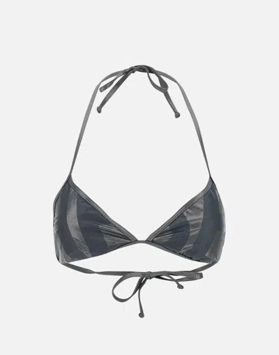 Diesel Sees A D Core Smoke Grey Swimsuit In Black