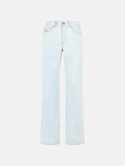 DIESEL 'SENT' LIGHT BLUE COTTON JEANS