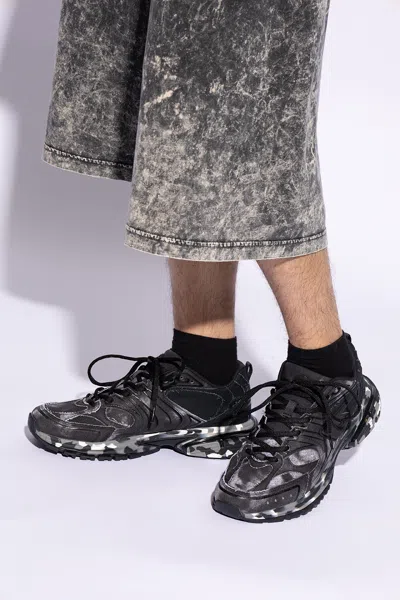 Diesel S-serendipity Pro-x1 Camo-print Sneakers In Black