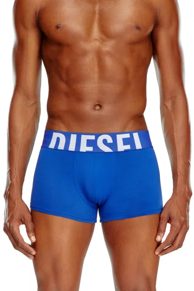 Diesel Set Da Tre Paia Di Boxer Con Logo Tagliato In Multicolor