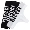 Diesel Set Of Three Pairs Of Thong In Multicolor