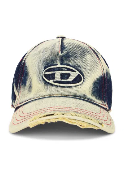 Diesel Seymon Denim Hat In Blue