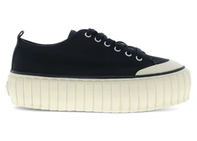 Pre-owned Diesel Shanami Low (women's) Sneakers In Black
