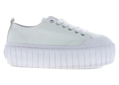 Pre-owned Diesel Shanami Low (women's) Sneakers In White