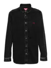 Diesel Black Denim Shirt Casual Black In Black