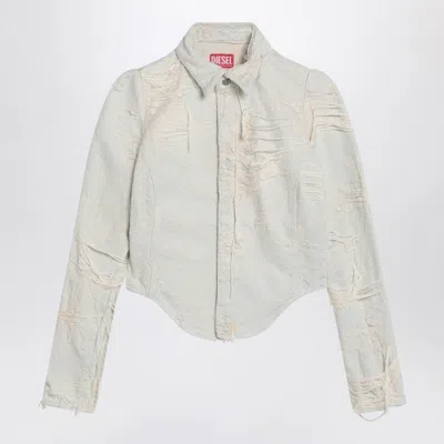 DIESEL DIESEL  SHIRT DE-MADELINE-FSG WHITE