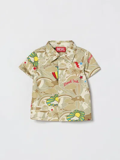 Diesel Babies' Shirt Kids  In Green
