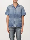 Diesel D-nabil-fsg Shirt In Blue