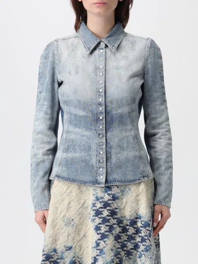 DIESEL SHIRT DIESEL WOMAN COLOR DENIM,H54239028