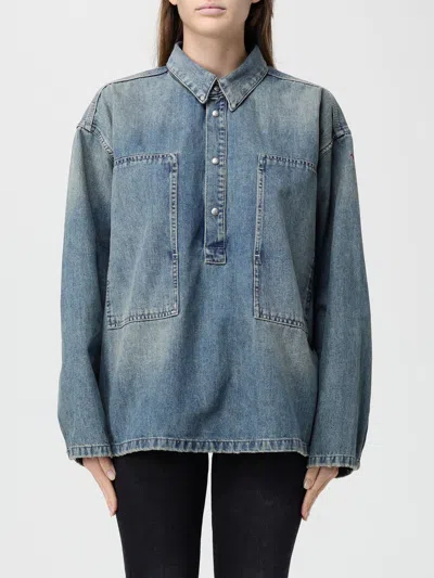 Diesel Shirt  Woman Color Denim In Blue