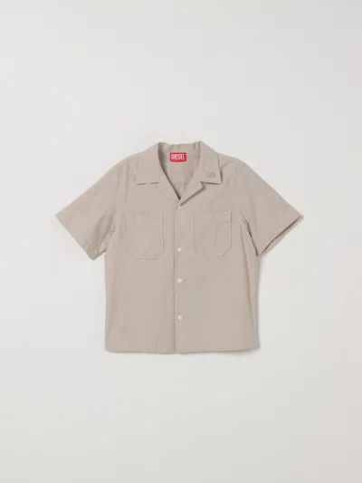 Diesel Shirt  Kids Color White In Gray
