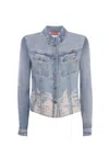 Diesel Denim Shirts In Navy