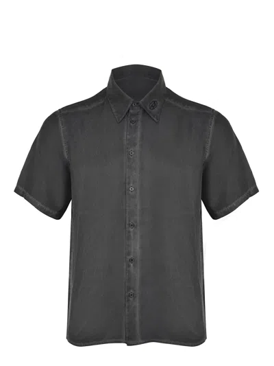 Diesel Shirt Made Of Acetate. In Gray