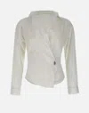 Diesel Stretch Cotton Poplin C Delphi Shirt In White