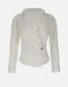 Diesel Stretch Cotton Poplin C Delphi Shirt In White