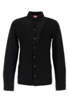 Diesel Unisex Jersey Dévoré Shirt In Black